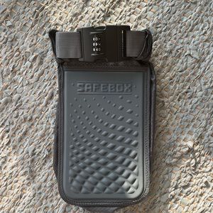 Lewis N. Clark Safebox Portable Safe with Anti Theft Combination Lock